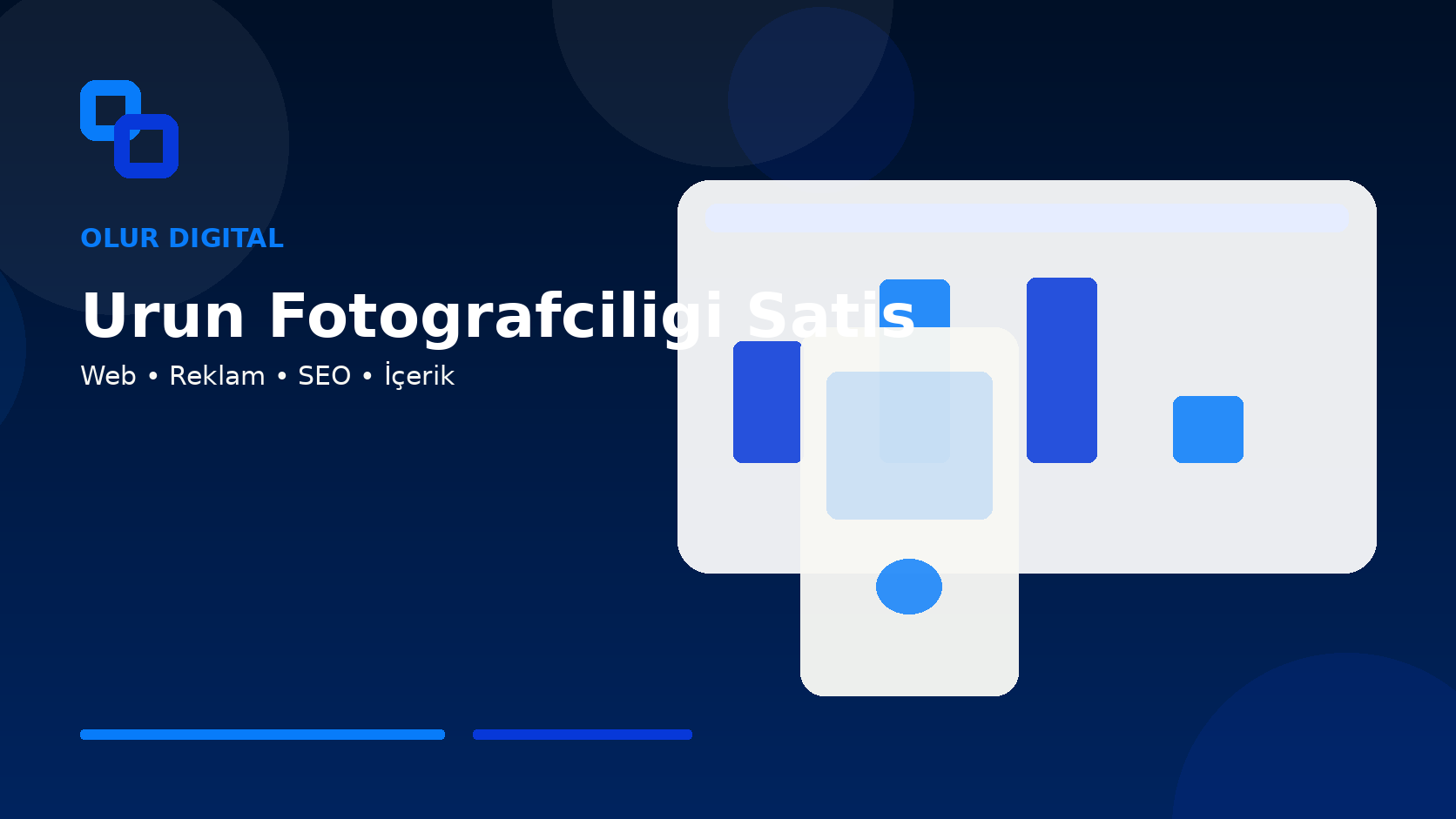 Profesyonel ürün fotoğrafçılığı stüdyo seti