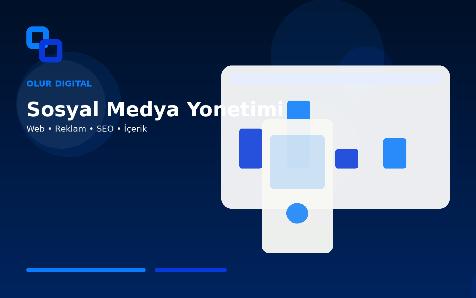 Telefon ve tablette sosyal medya içerik planı